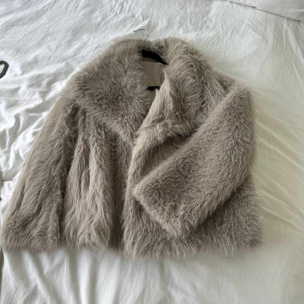 Luxurious Faux Fur Coat
